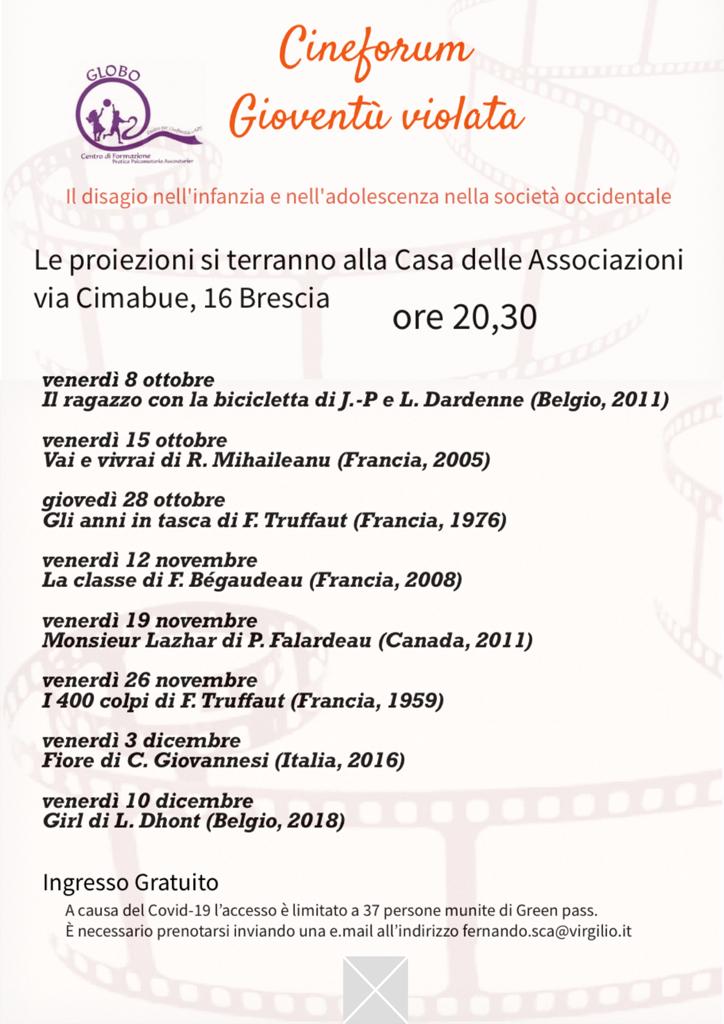 Scopri di più sull'articolo Cineforum “Gioventù Violata”